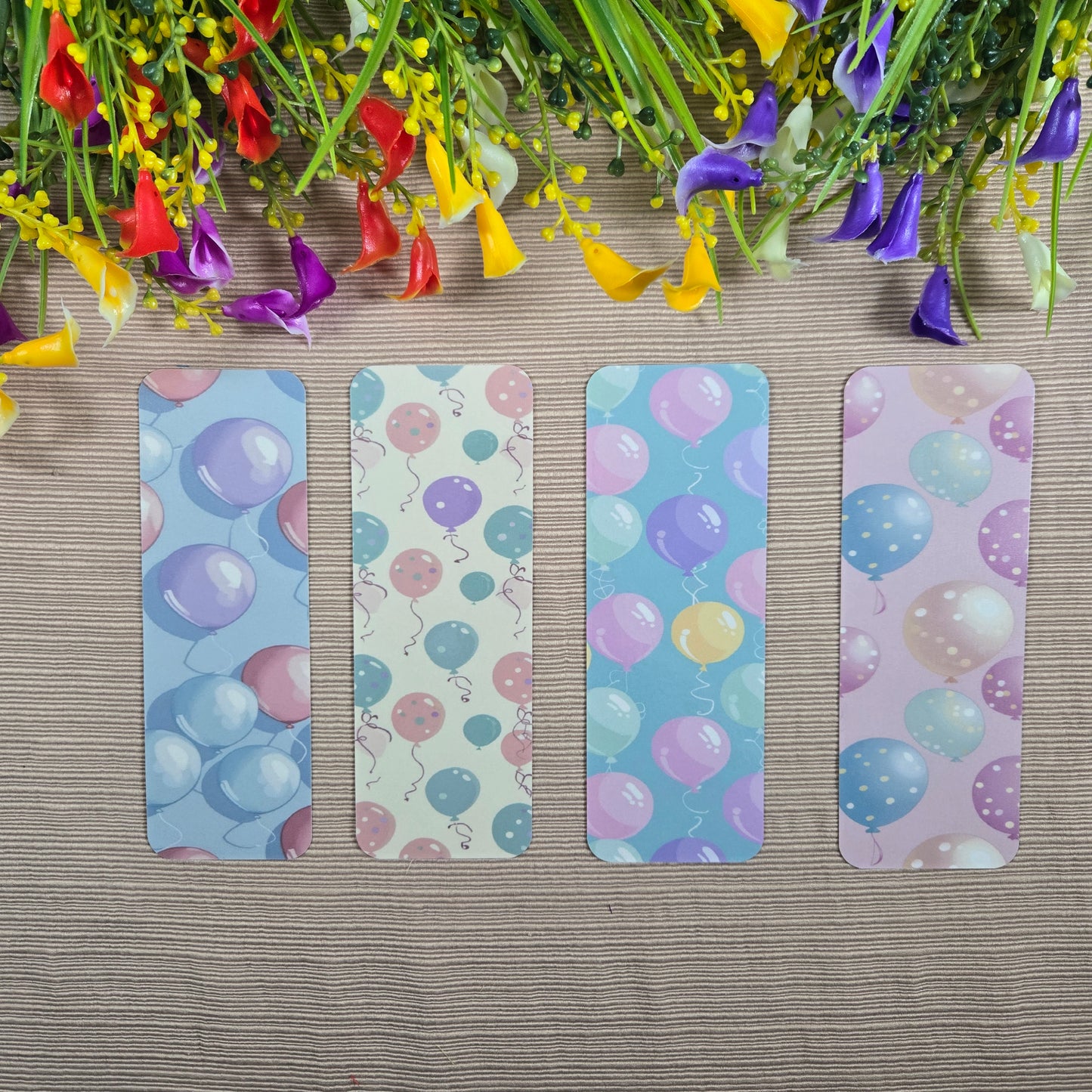Birthday Balloons Bookmark