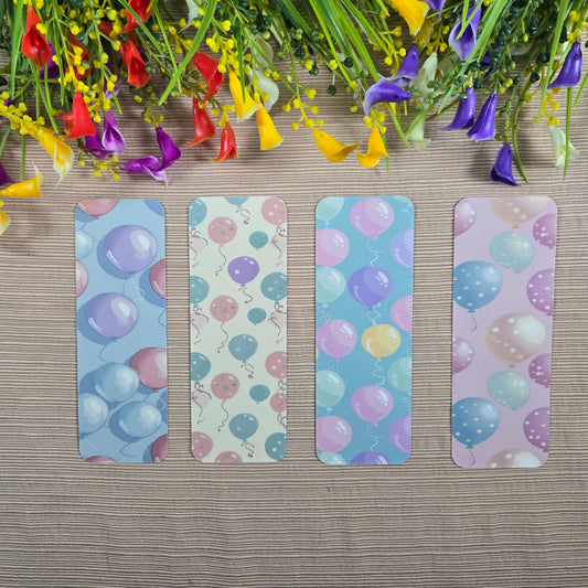 Birthday Balloons Bookmark