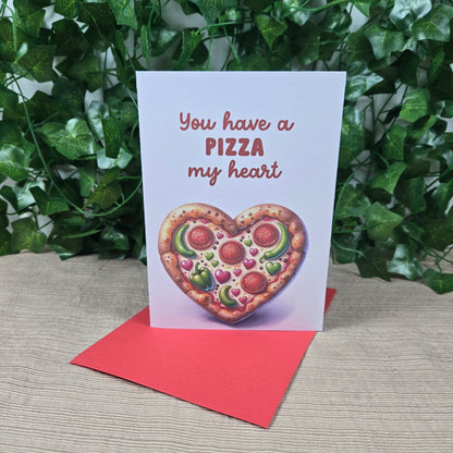 Pizza Love Card