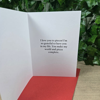 Pizza Love Card