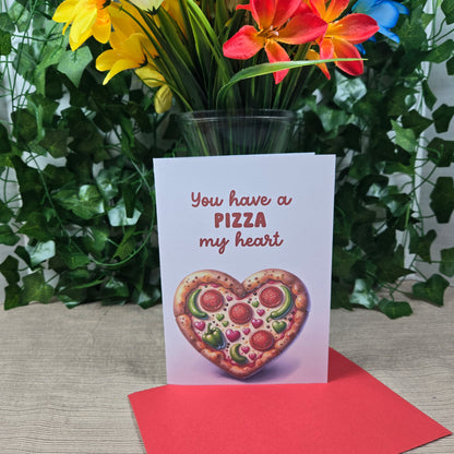 Pizza Love Card