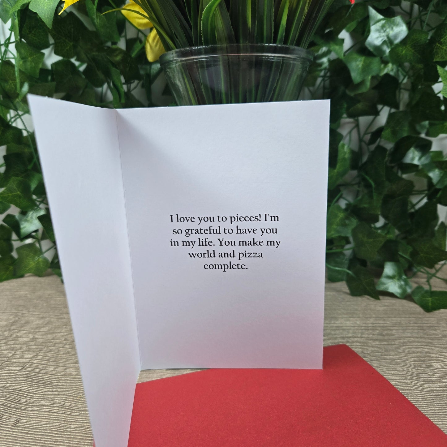Pizza Love Card