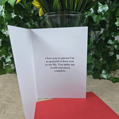 Pizza Love Card