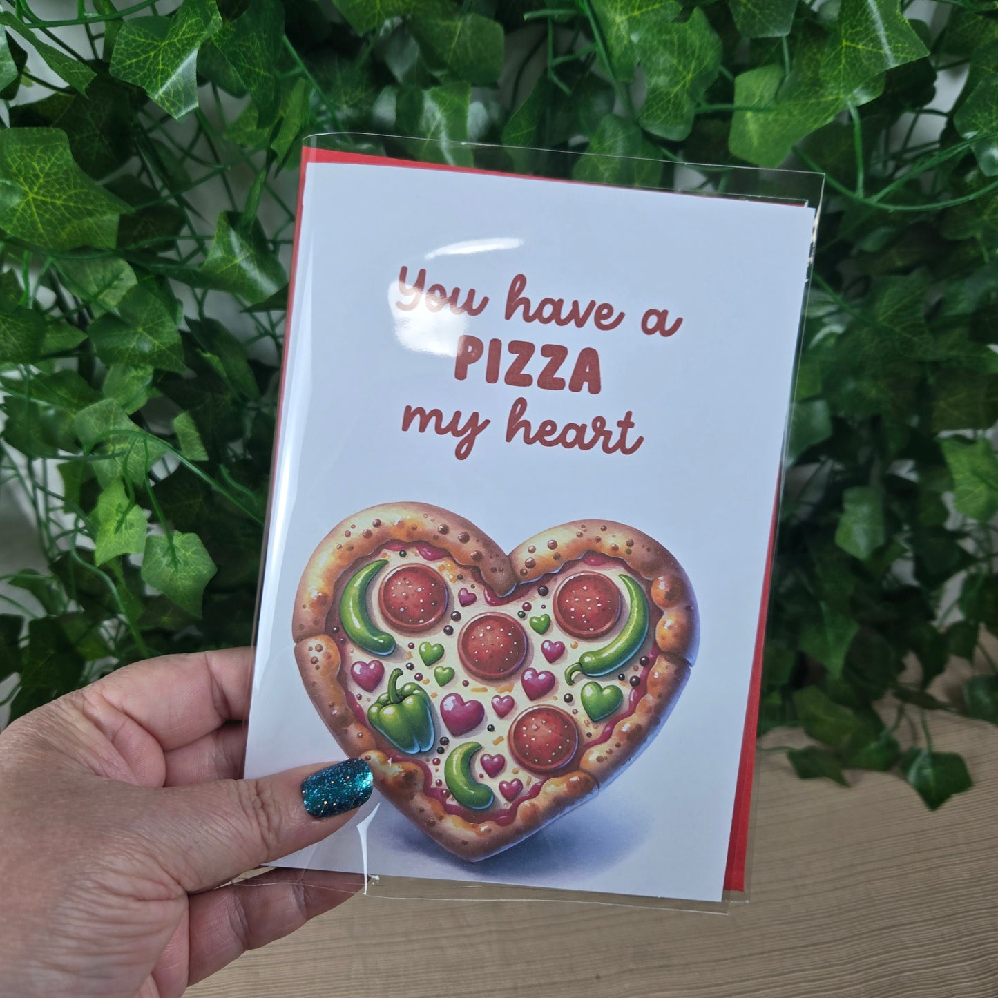Pizza Love Card