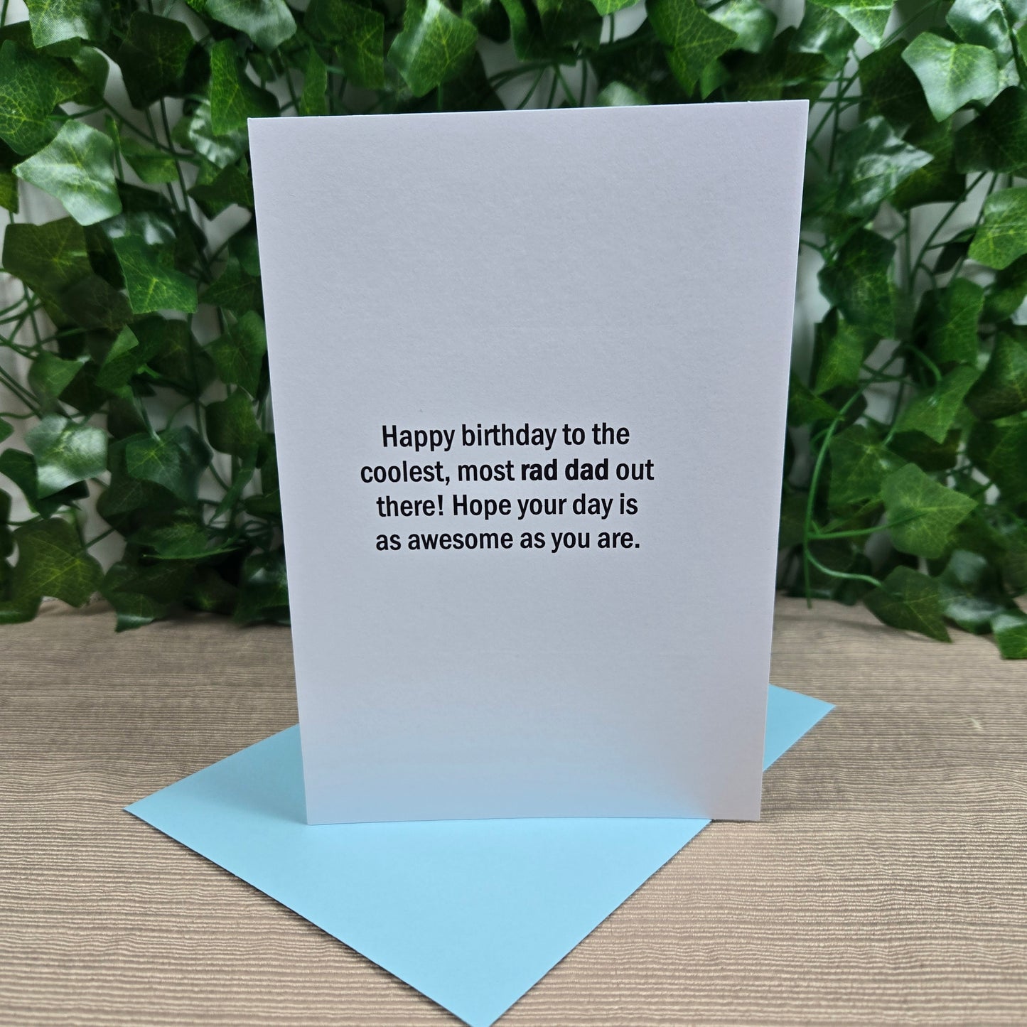 Rad Dad Birthday Card