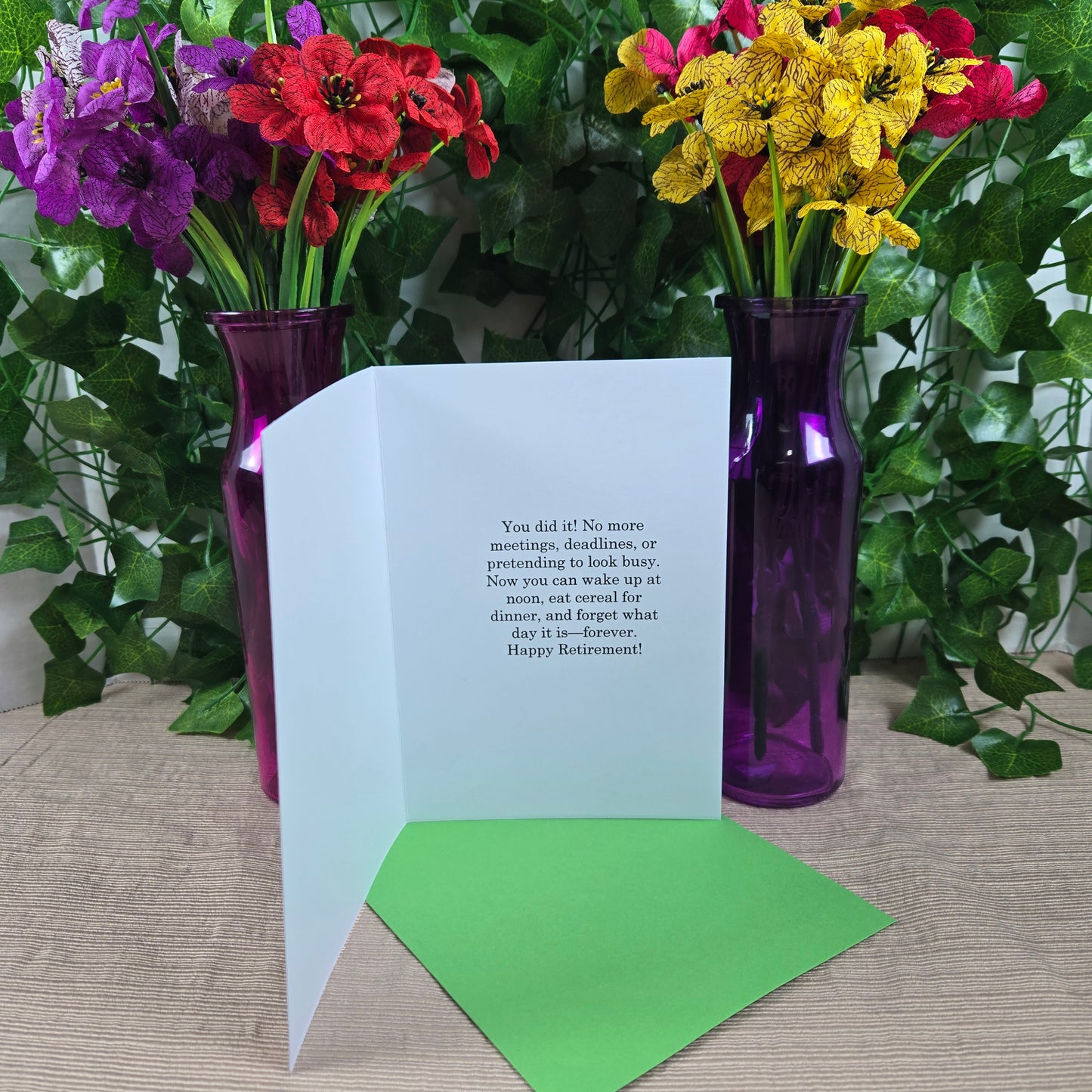 Congratulations on Retirement for Man Card