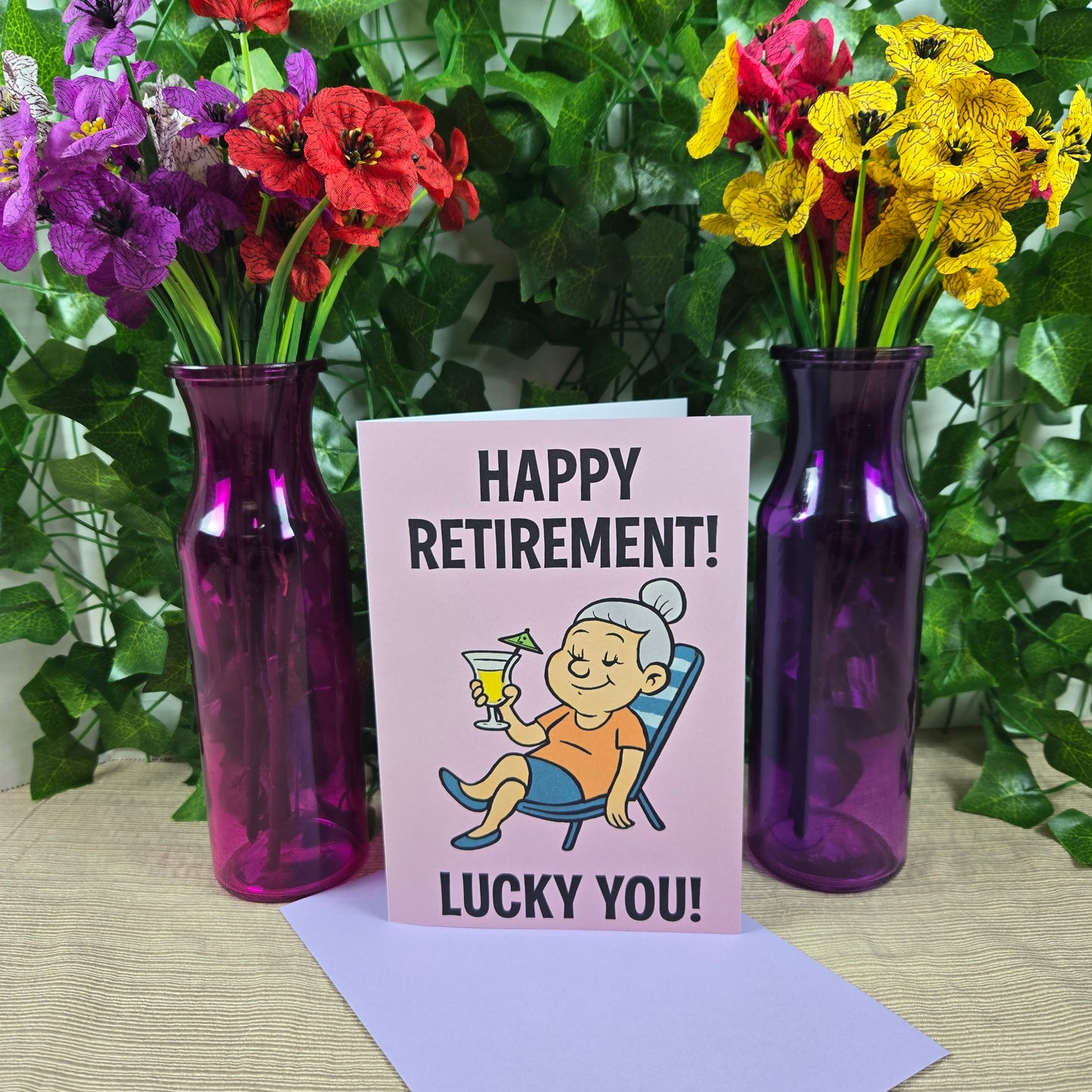 Congratulations on Retirement for Woman Card