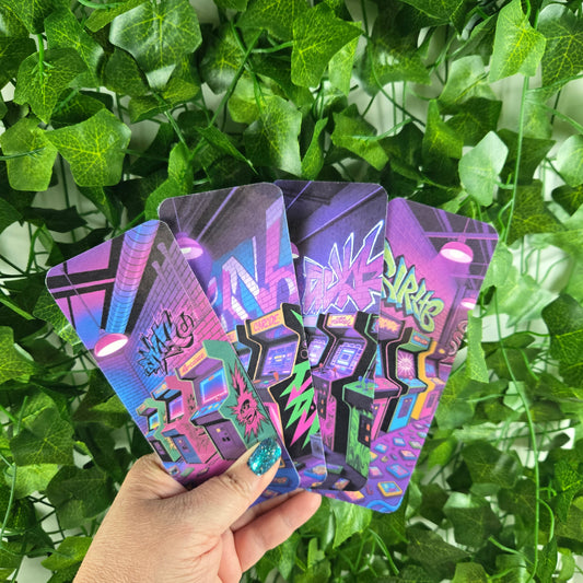 Retro Graffiti Arcade Bookmark