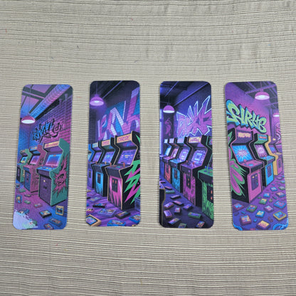 Retro Graffiti Arcade Bookmark