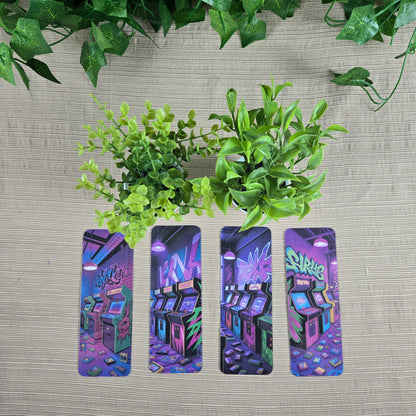Retro Graffiti Arcade Bookmark