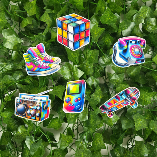 Fun Retro Stickers