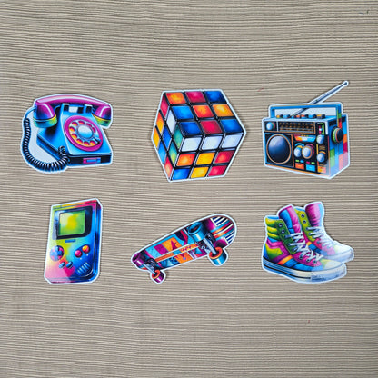Fun Retro Stickers