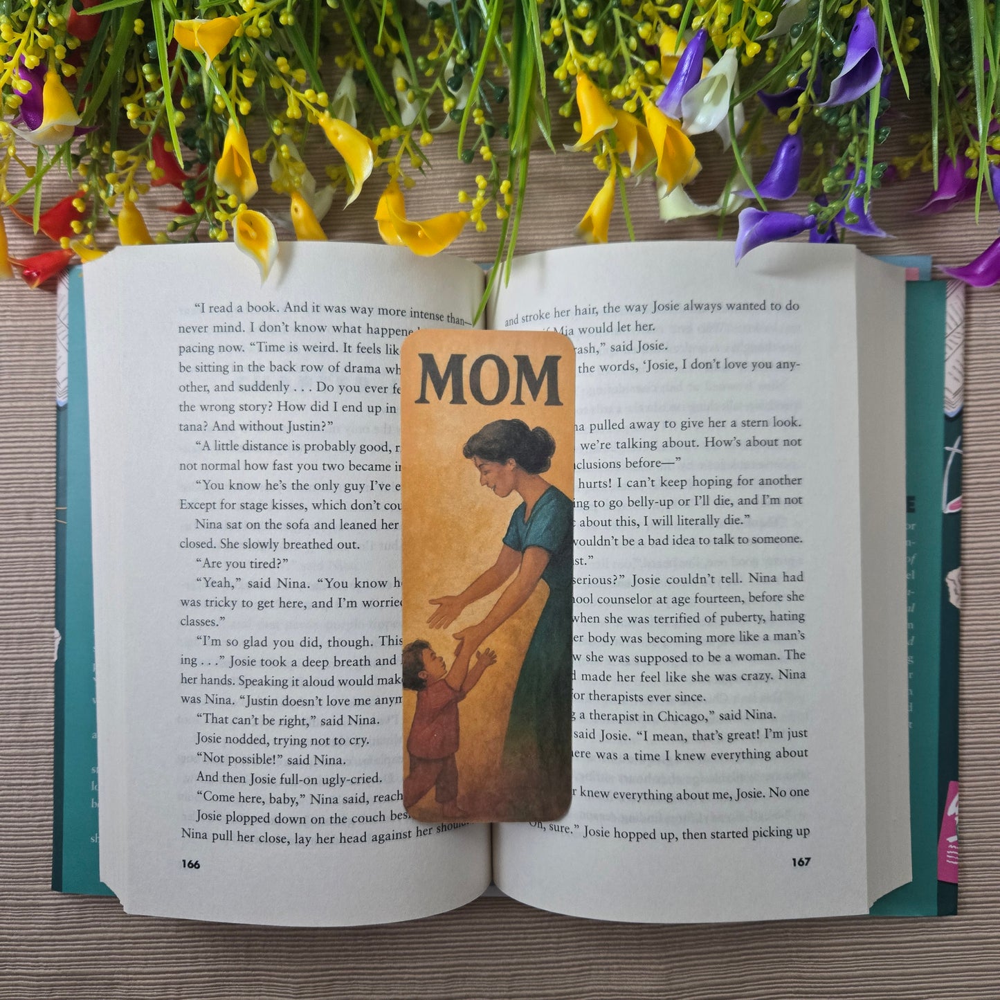Retro Mom Bookmark