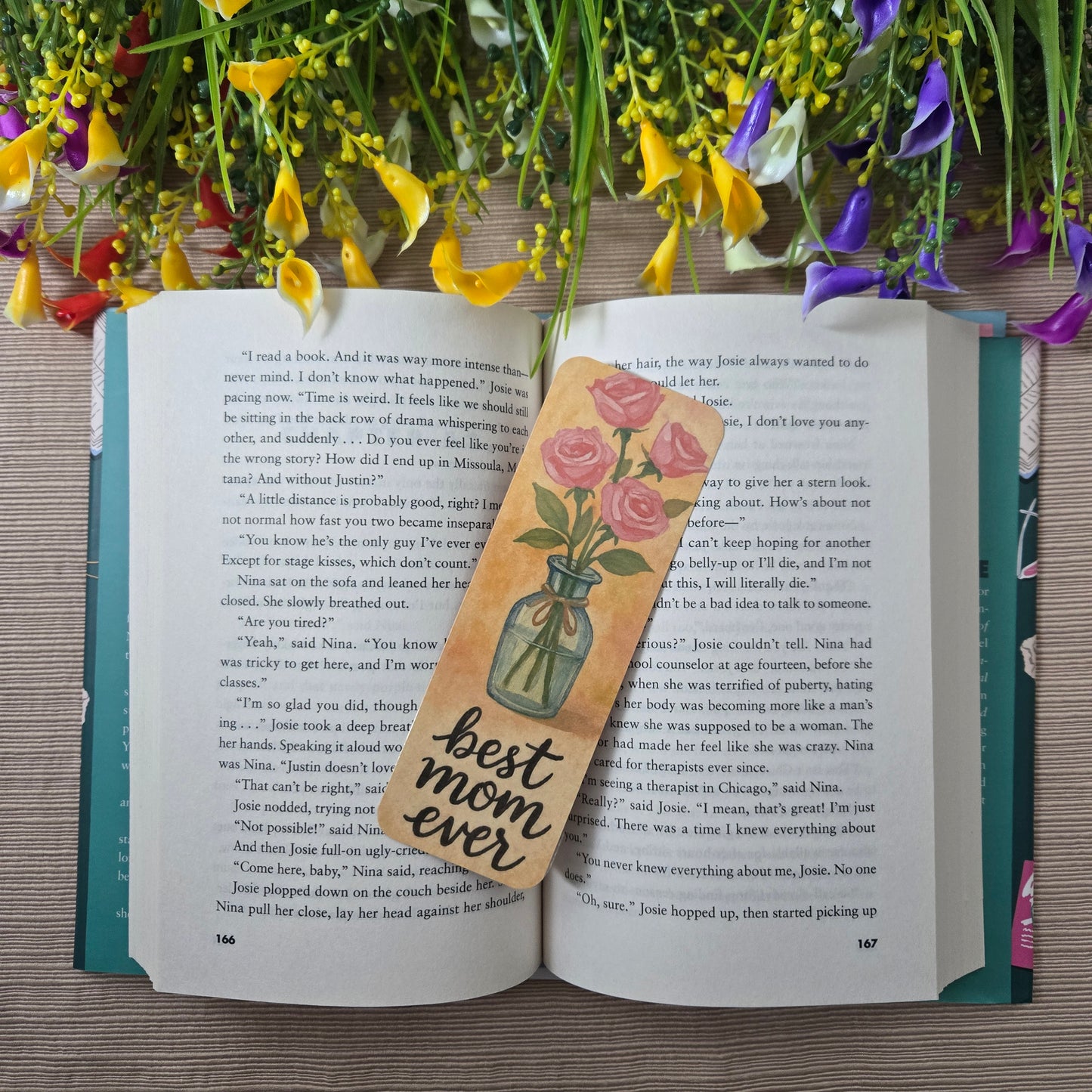 Retro Mom Bookmark