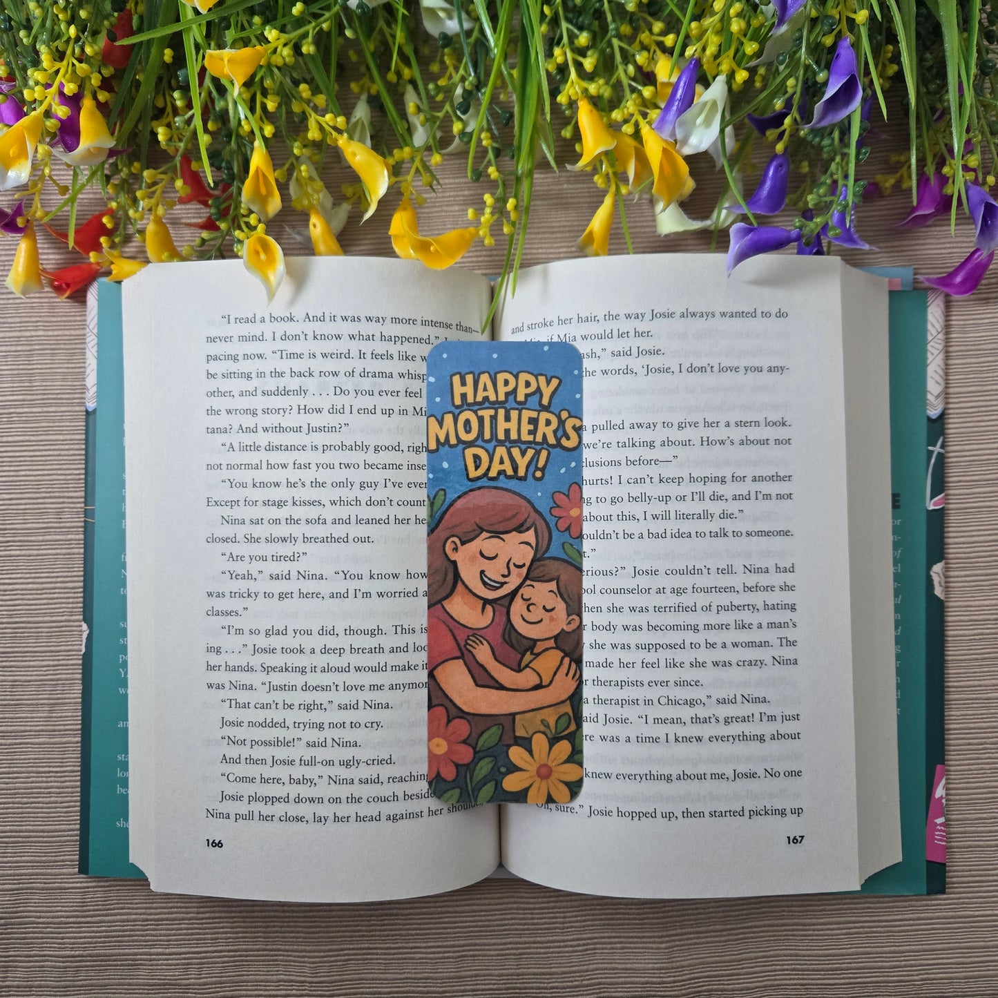 Retro Mom Bookmark