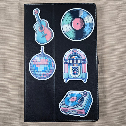 Retro Music Stickers