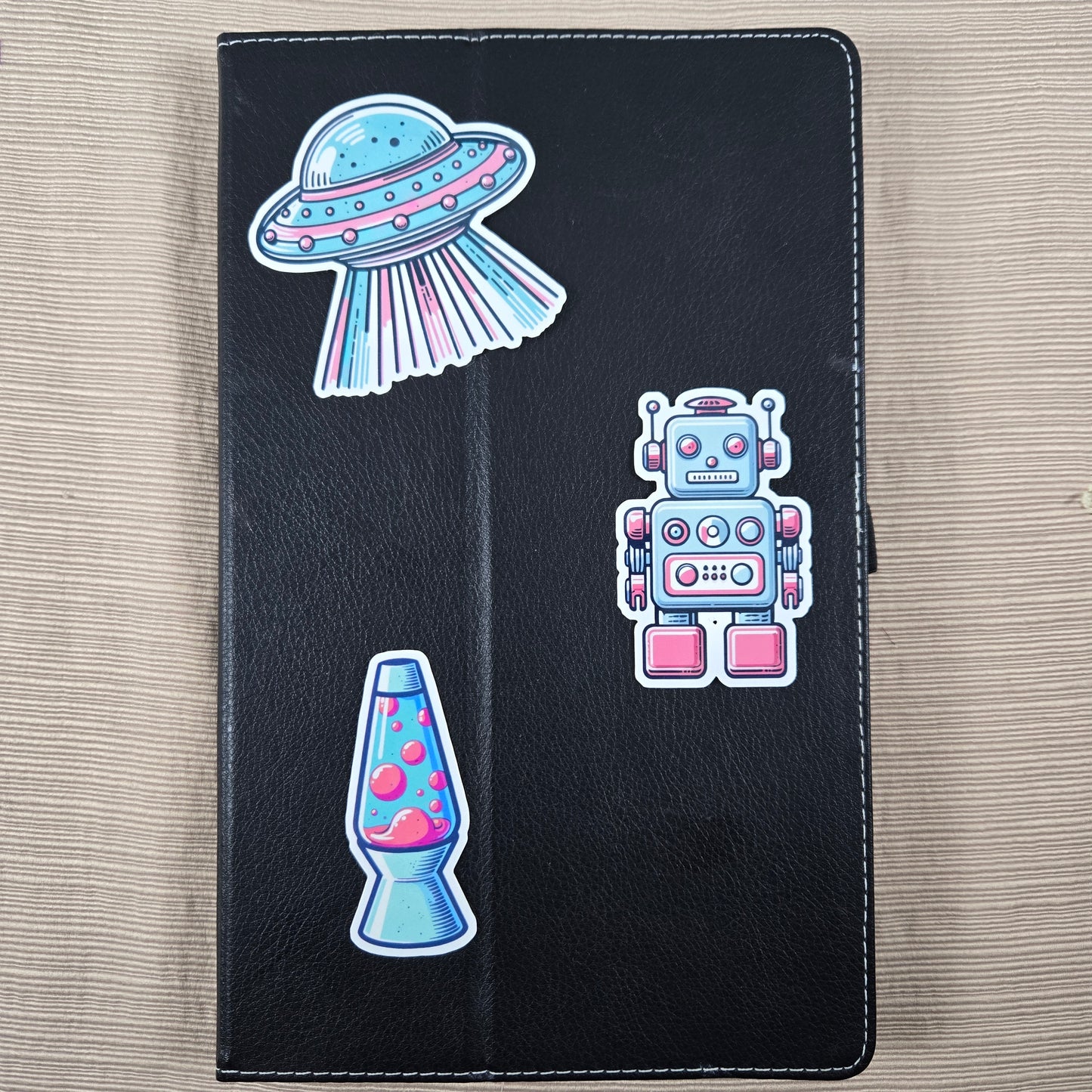 Retro Space Stickers