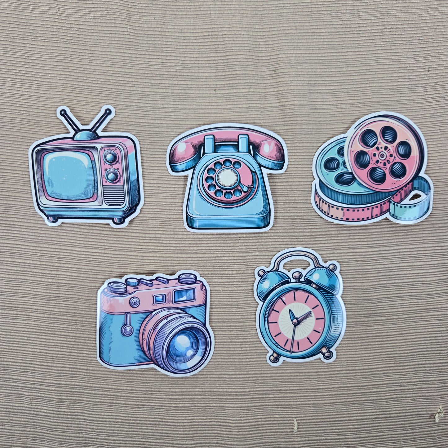 Retro Tech 2 Stickers