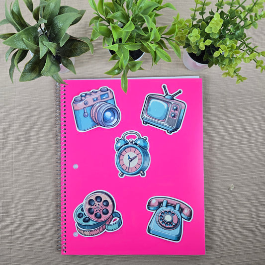Retro Tech 2 Stickers