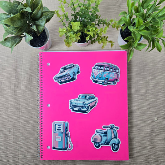 Retro Vehicle Stickers
