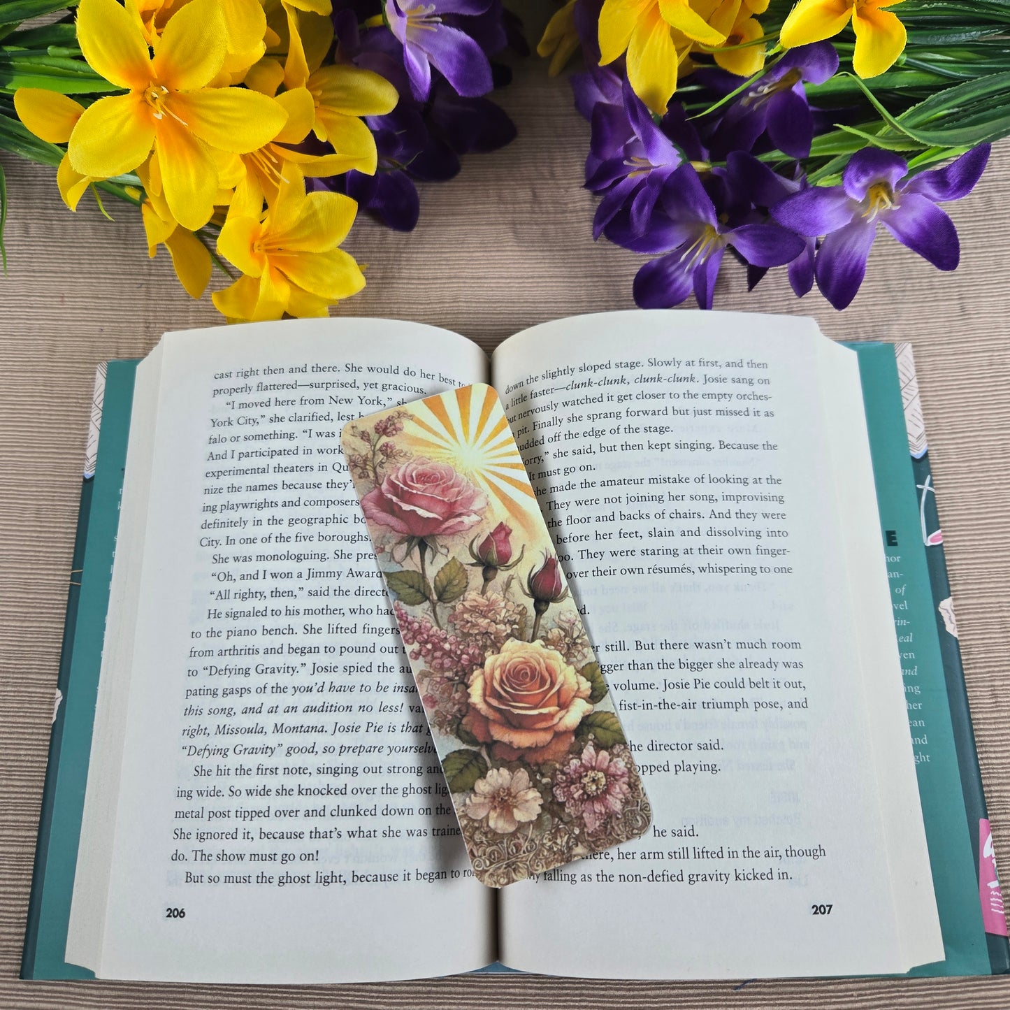 Beautiful Roses Bookmark