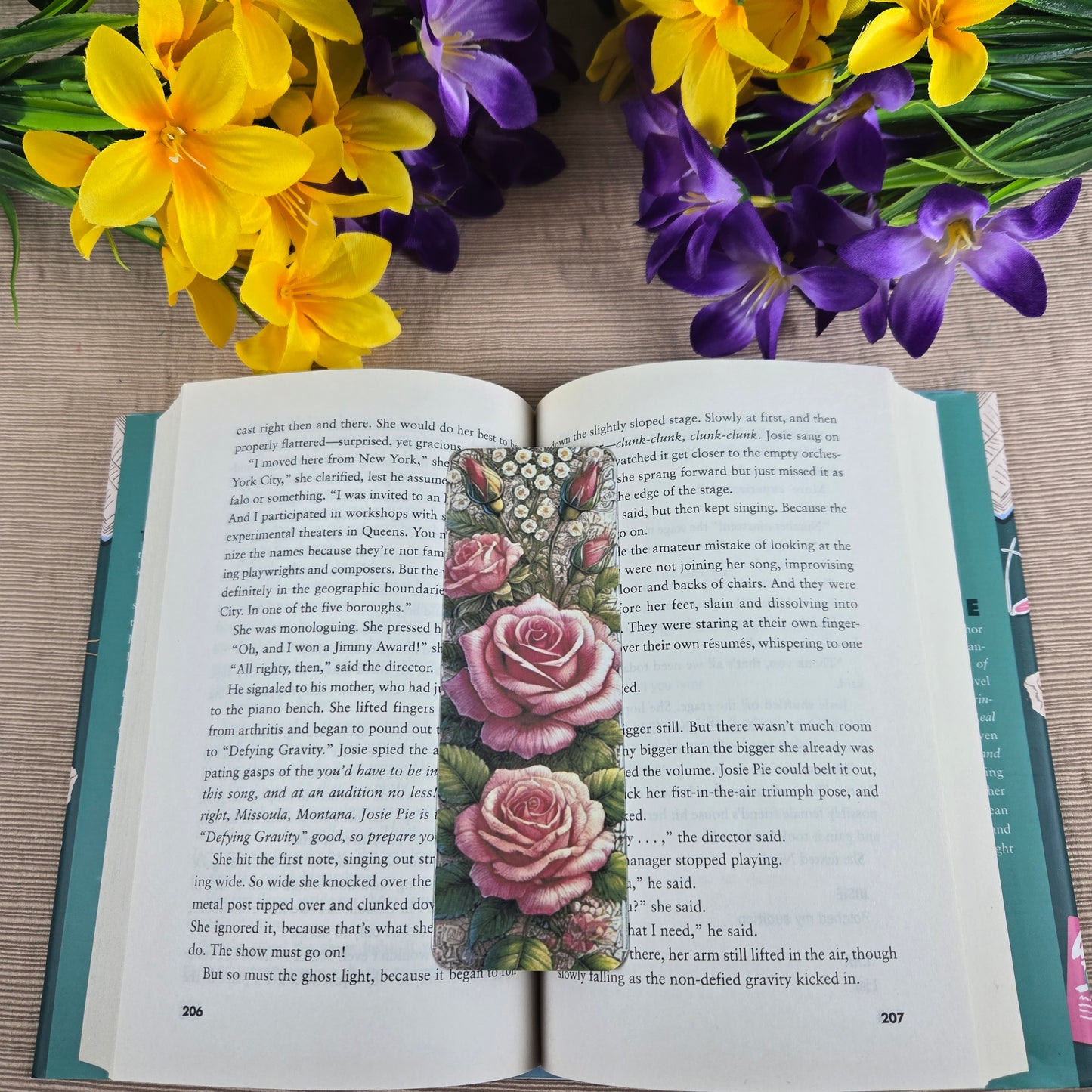 Beautiful Roses Bookmark