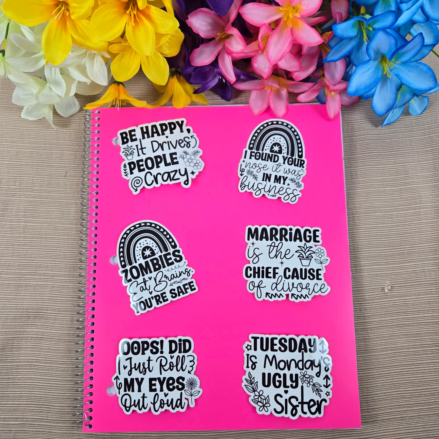 Funny Sarcastic Collection 1 Stickers