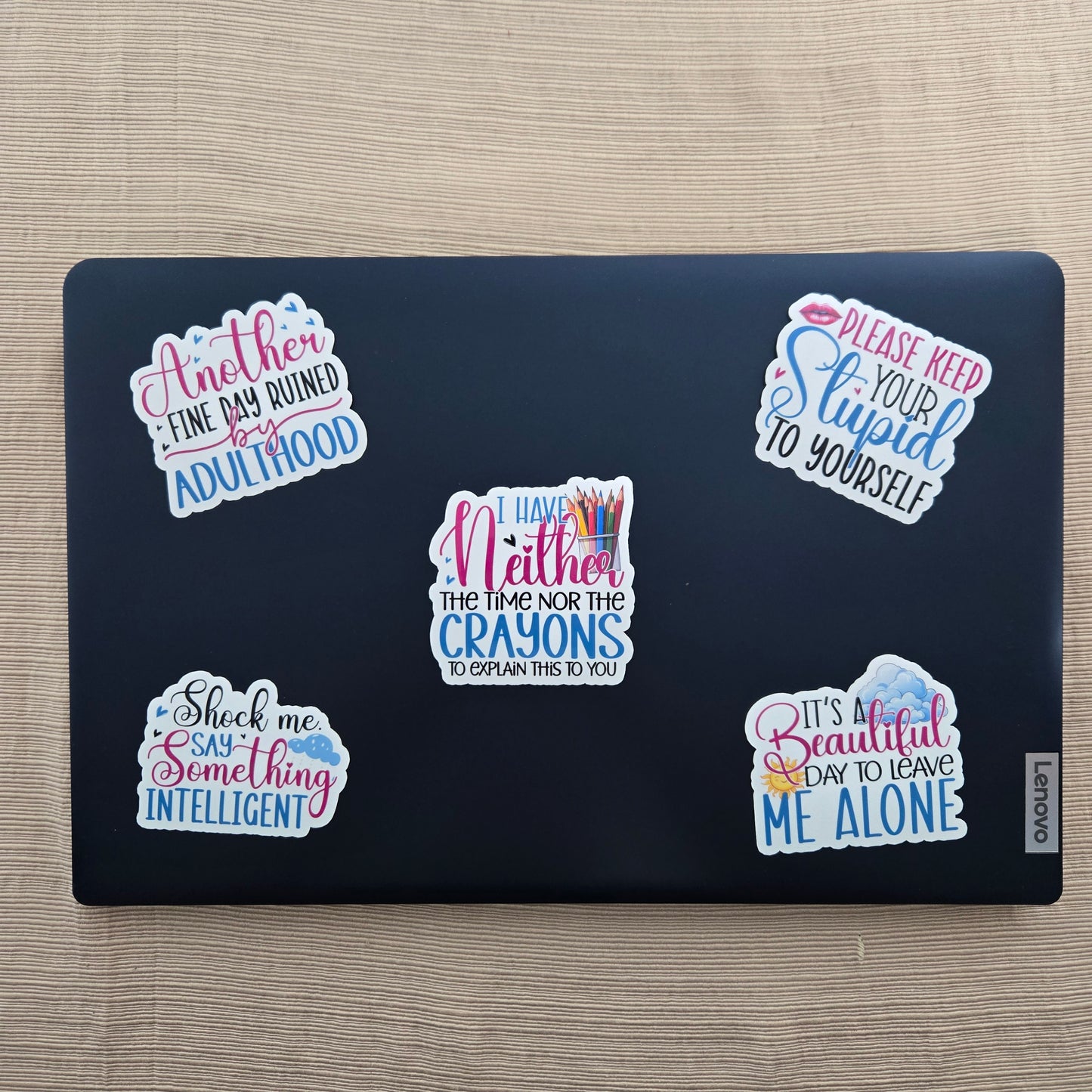 Funny Sarcastic Collection 2 Stickers
