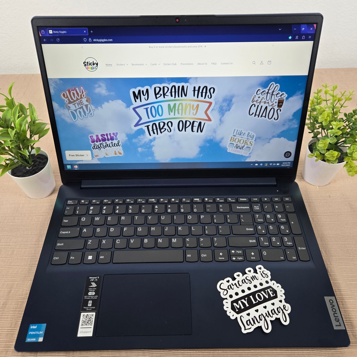Funny Sarcastic Collection 3 Stickers
