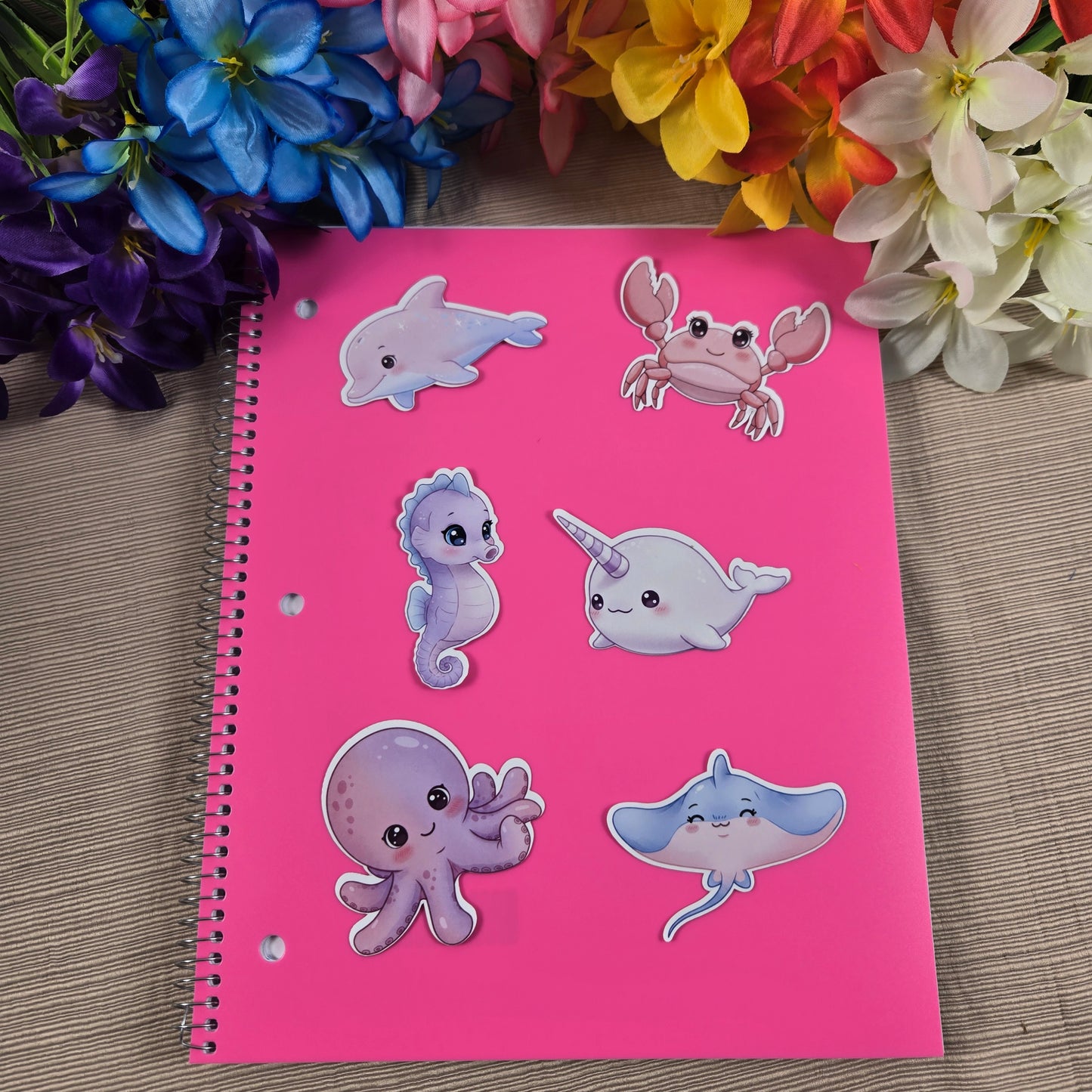 Cute Kawaii Sea Animal Stickers