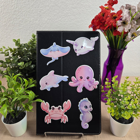 Cute Kawaii Sea Animal Stickers