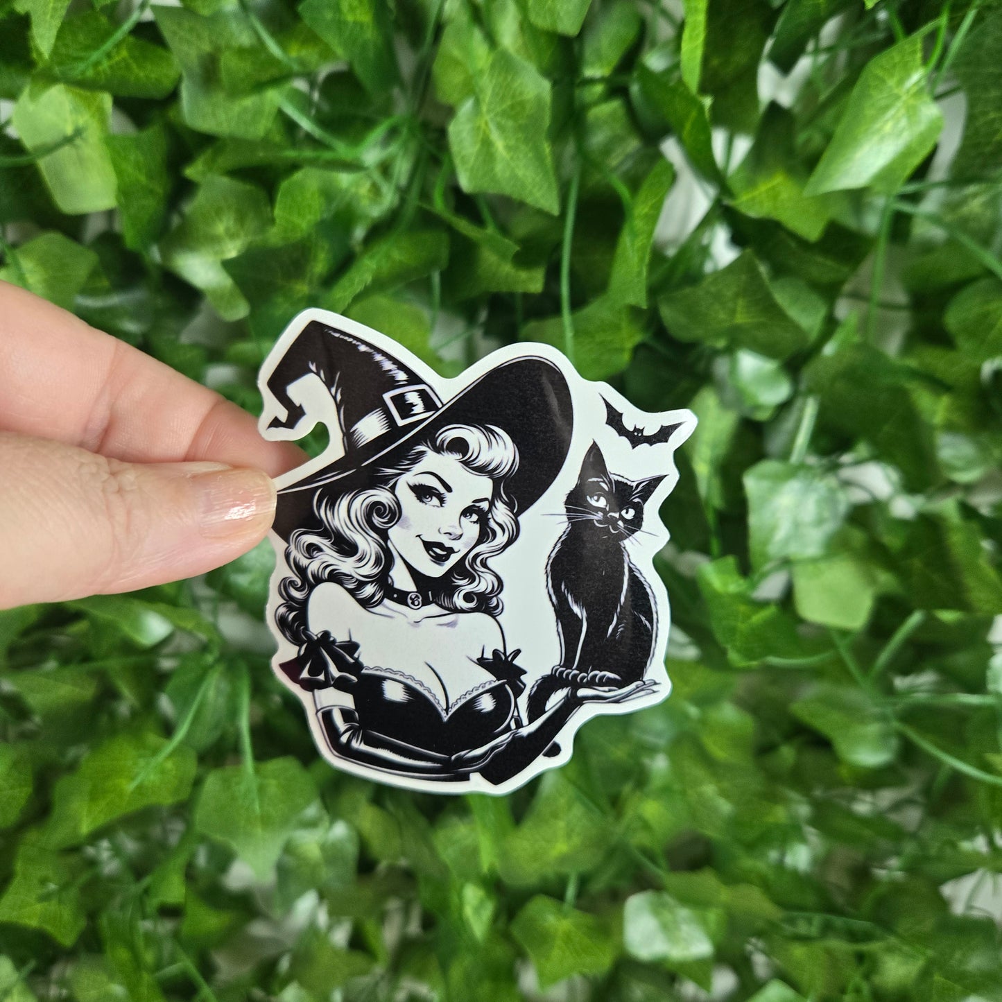 Sassy Witch Halloween Stickers