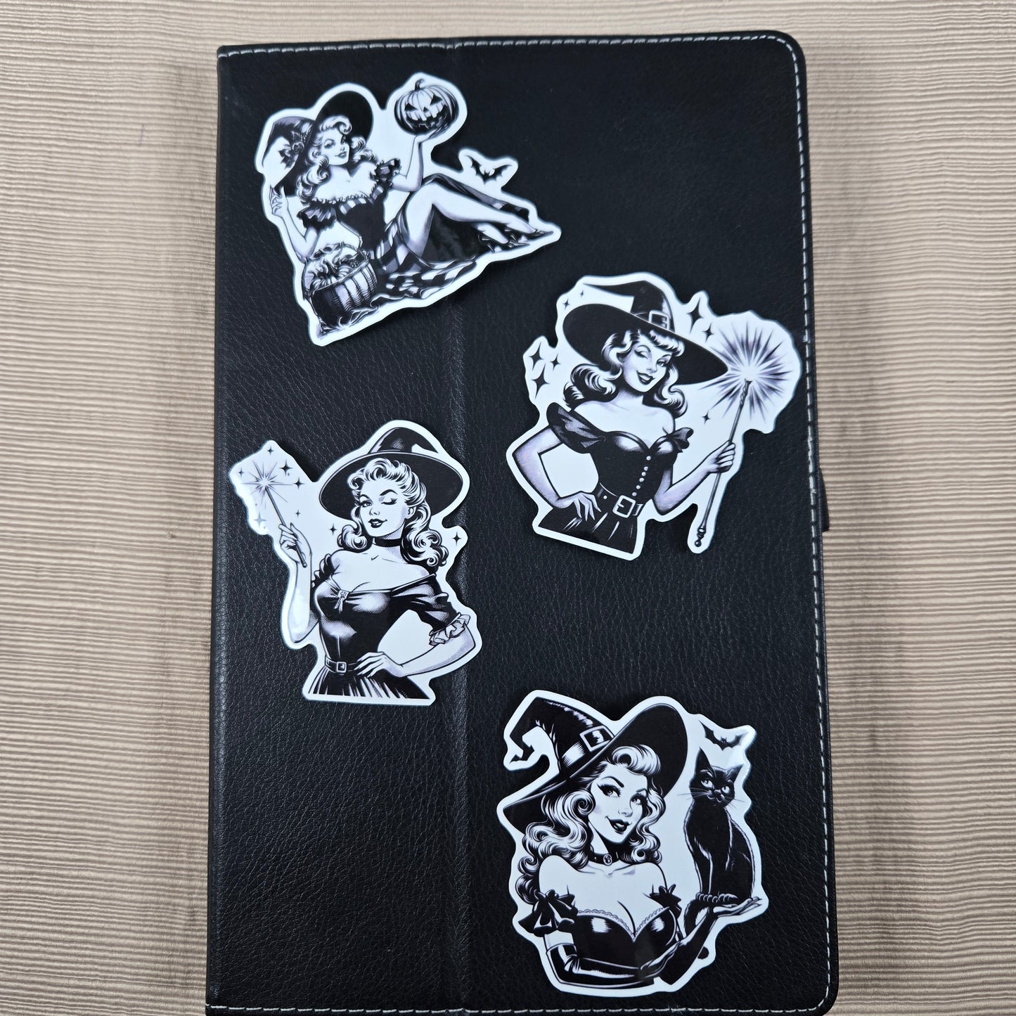 Sassy Witch Halloween Stickers