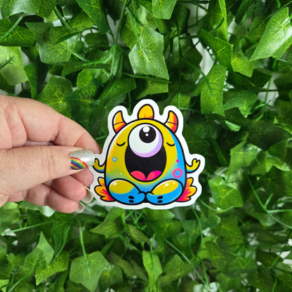 Silly Blob Monsters Sticker