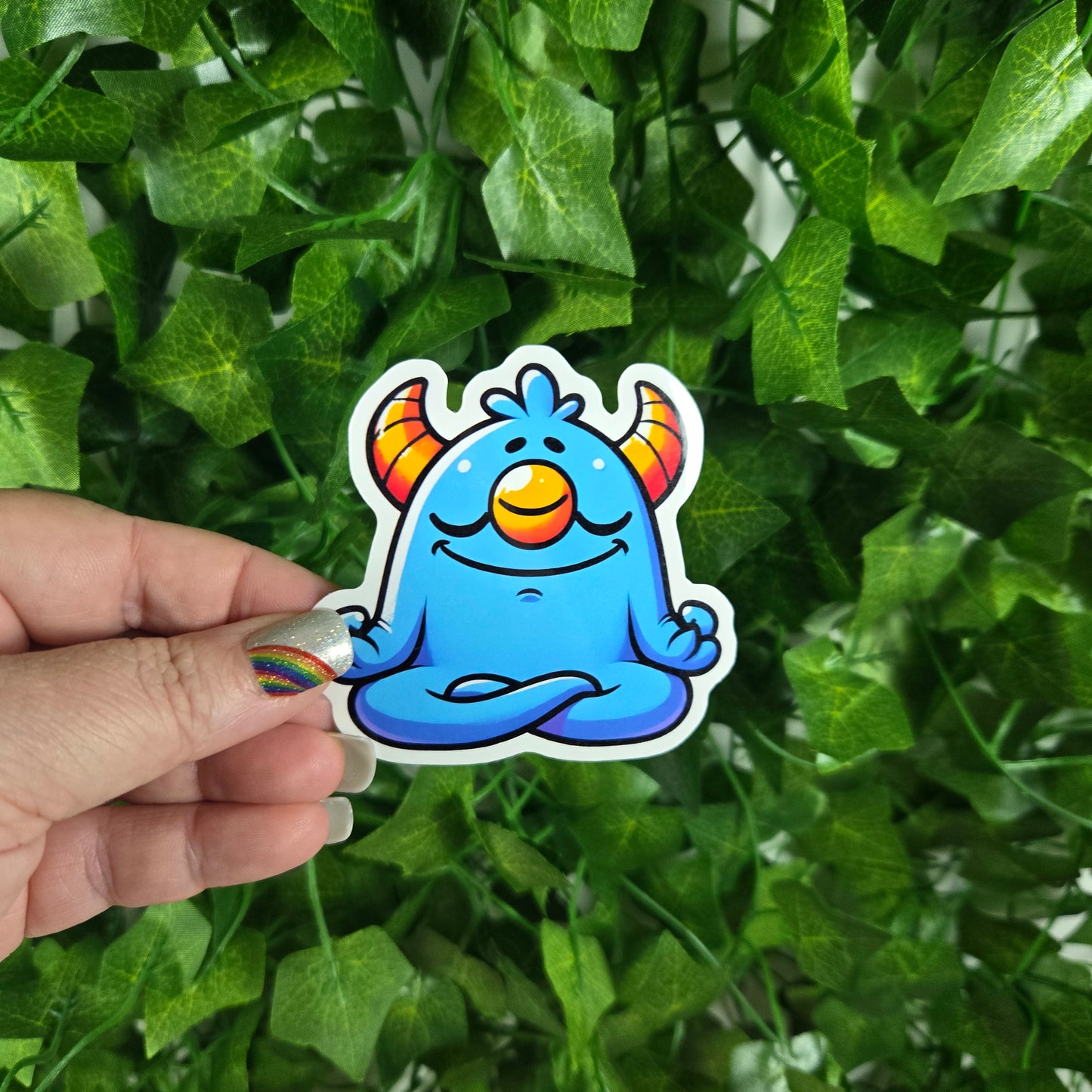 Silly Blob Monsters Sticker