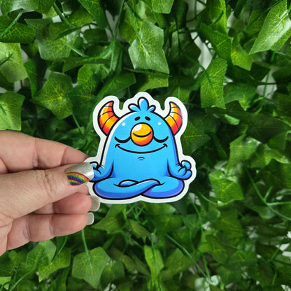 Silly Blob Monsters Sticker