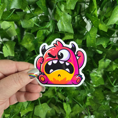 Silly Blob Monsters Sticker