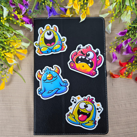 Silly Blob Monsters Sticker