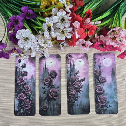 Roses with Spider Bookmark