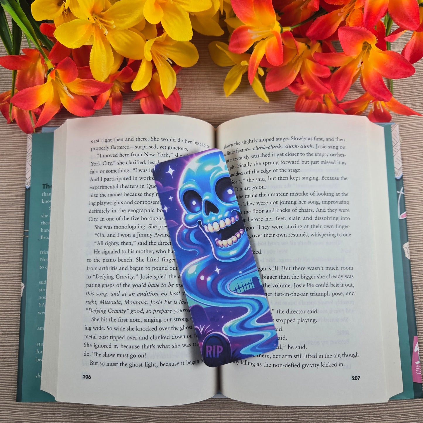 Very Cool Skull Bookmark