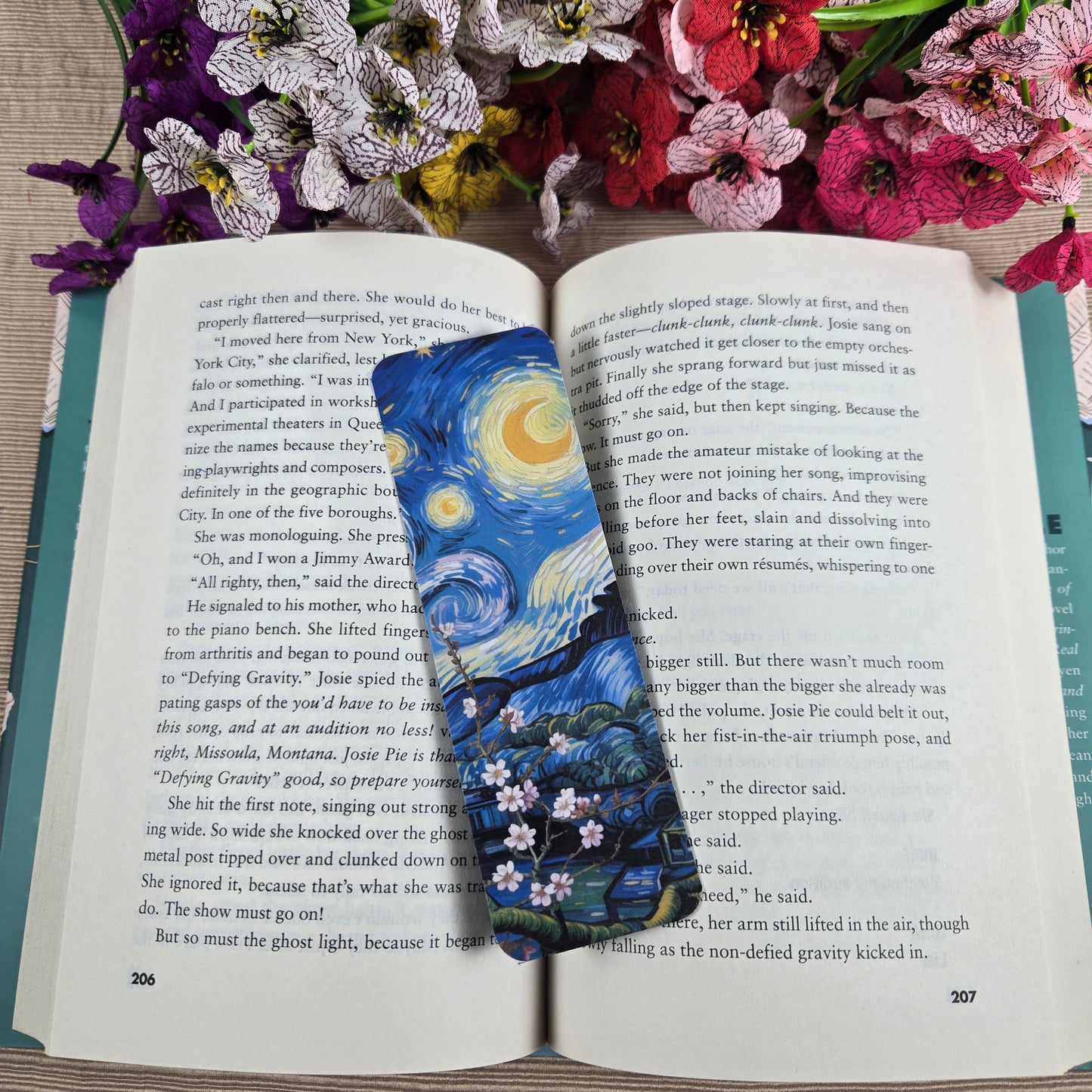 Starry Night Inspired Bookmark