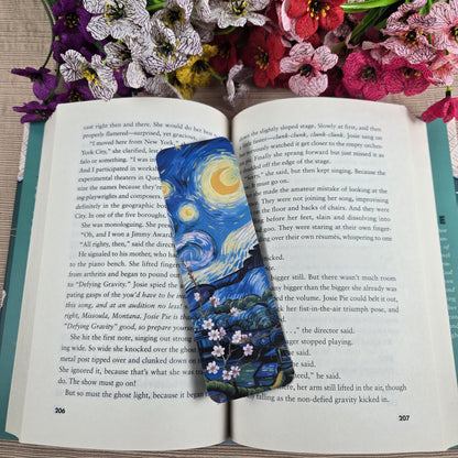 Starry Night Inspired Bookmark