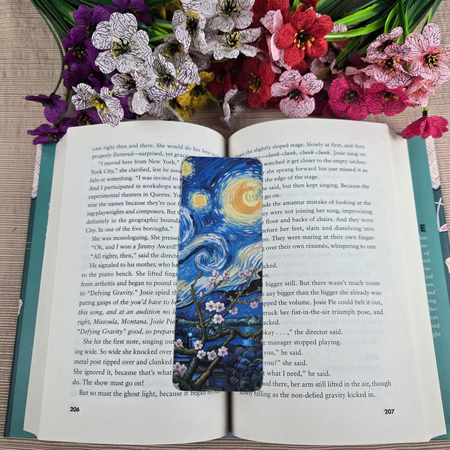 Starry Night Inspired Bookmark
