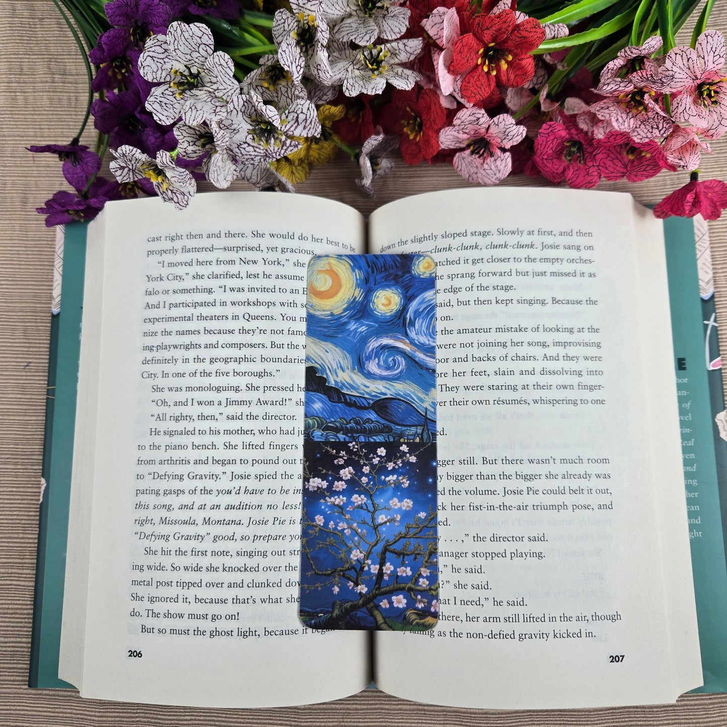 Starry Night Inspired Bookmark