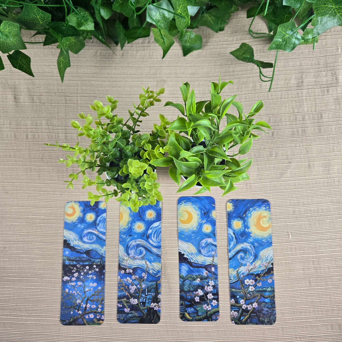 Starry Night Inspired Bookmark