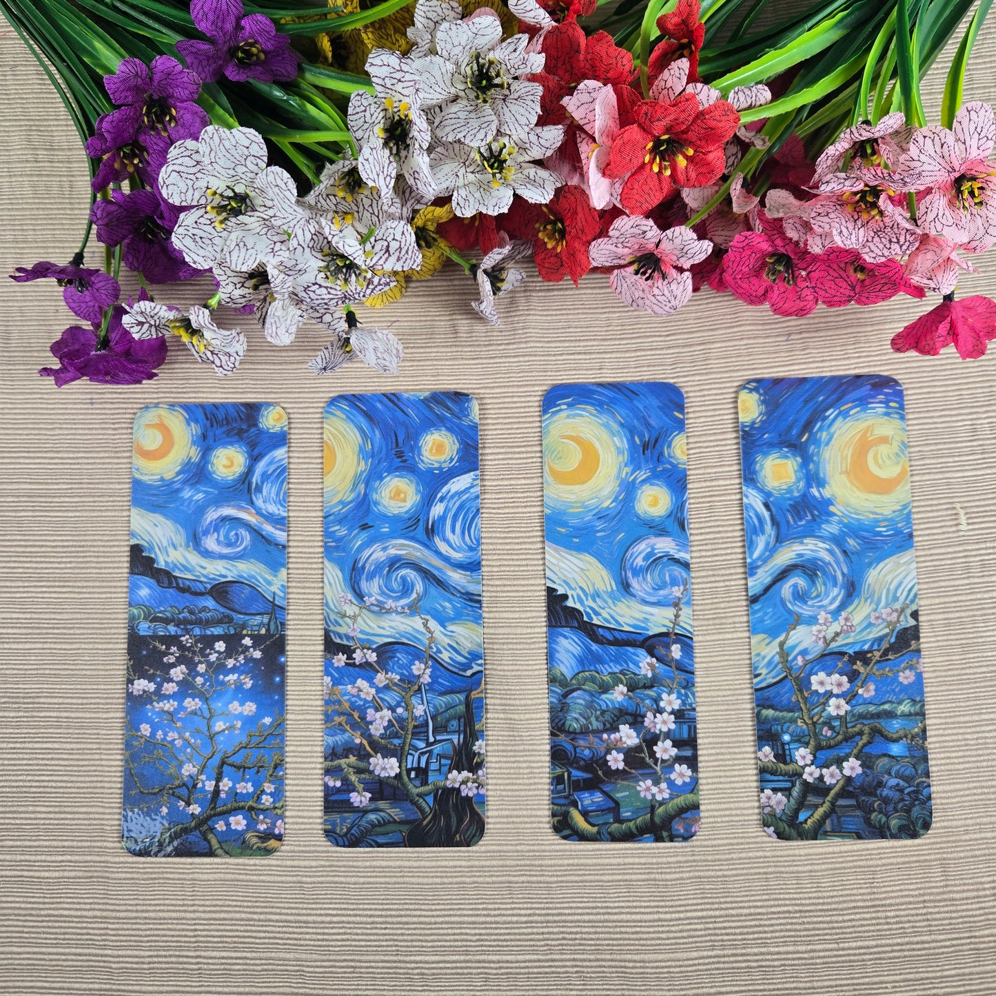Starry Night Inspired Bookmark