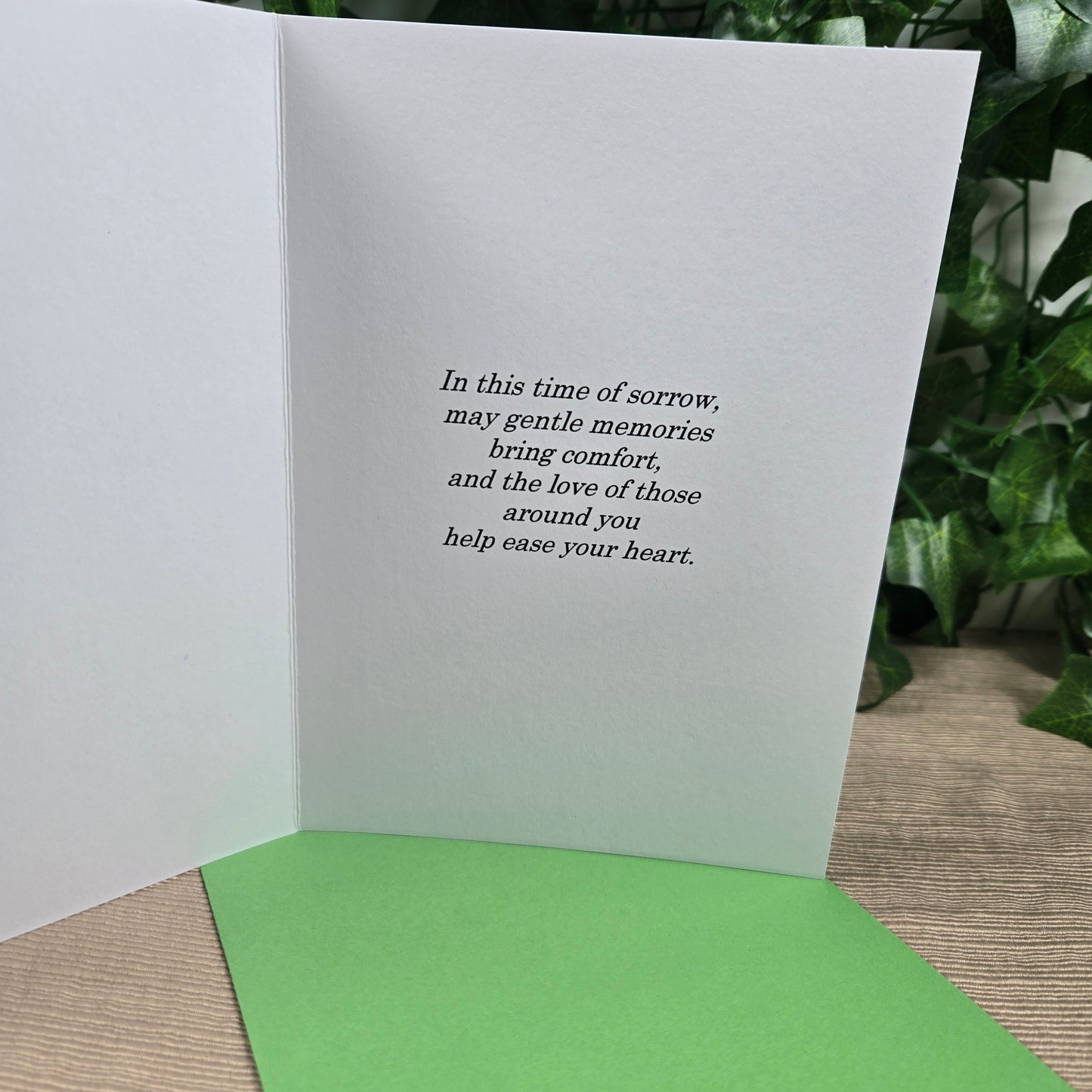 Flower Sympathy Card