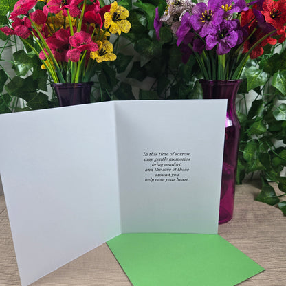 Flower Sympathy Card