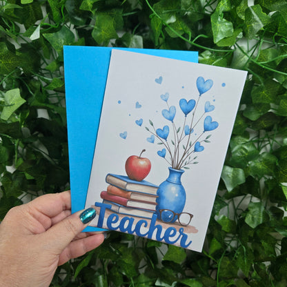 Teacher Birthday or Appreciation Card