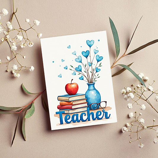 Teacher Birthday or Appreciation Card
